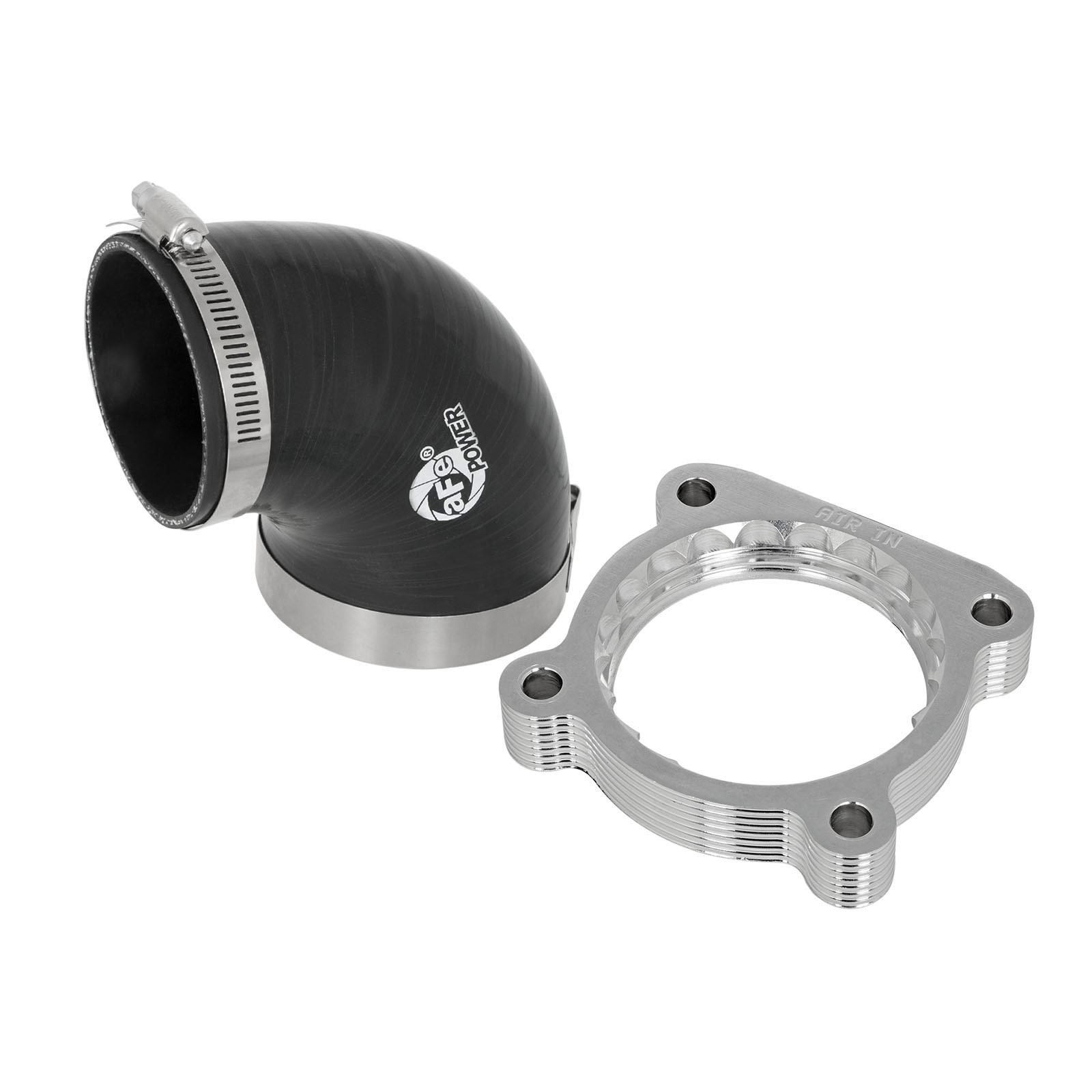aFe Power AFE-46-36003 Silver Bullet Throttle Body Spacer Kit Nissan Patrol (Y62) 10-17 V8-5.6L (320 hp) VK56DE