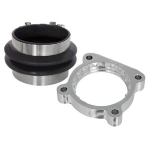 aFe Power AFE-46-36004 Silver Bullet Throttle Body Spacer Kit Nissan Armada 17-22/Nissan Patrol 10-22 (Y62)/Infiniti QX80 14-22/Infiniti QX56 11-13 V8-5.6L