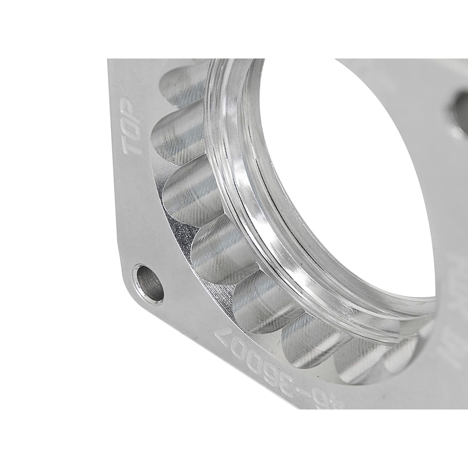 aFe Power AFE-46-36007 Silver Bullet Throttle Body Spacer Kit (Pair) Nissan 370Z 09-20/Infiniti G37 08-13/Q60/Q50 14-15 V6-3.7L (VQ37VHR) - Image 2