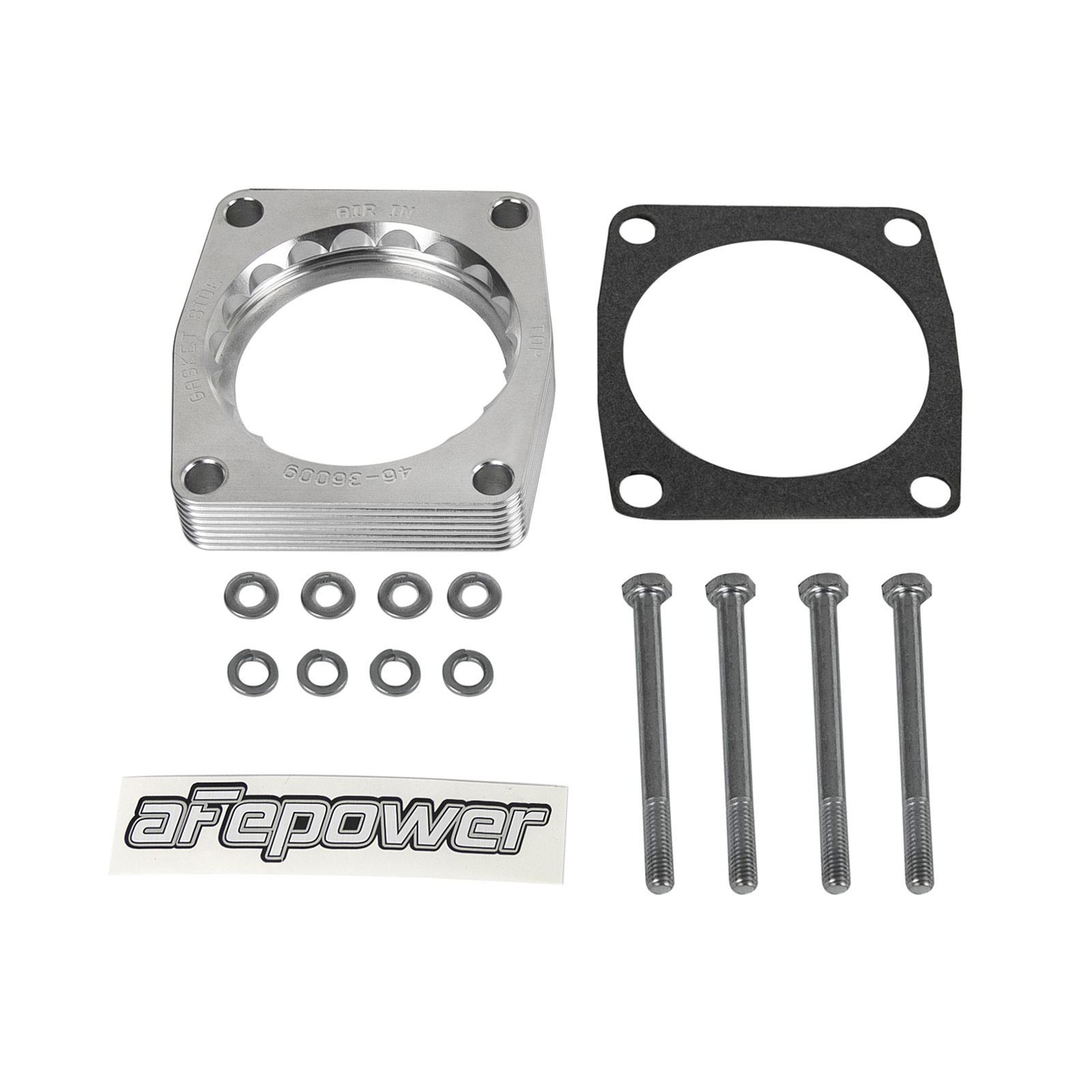 aFe Power AFE-46-36009 Silver Bullet Throttle Body Spacer Kit Nissan Patrol (Y61) 17-22 L6-4.8L - Image 5
