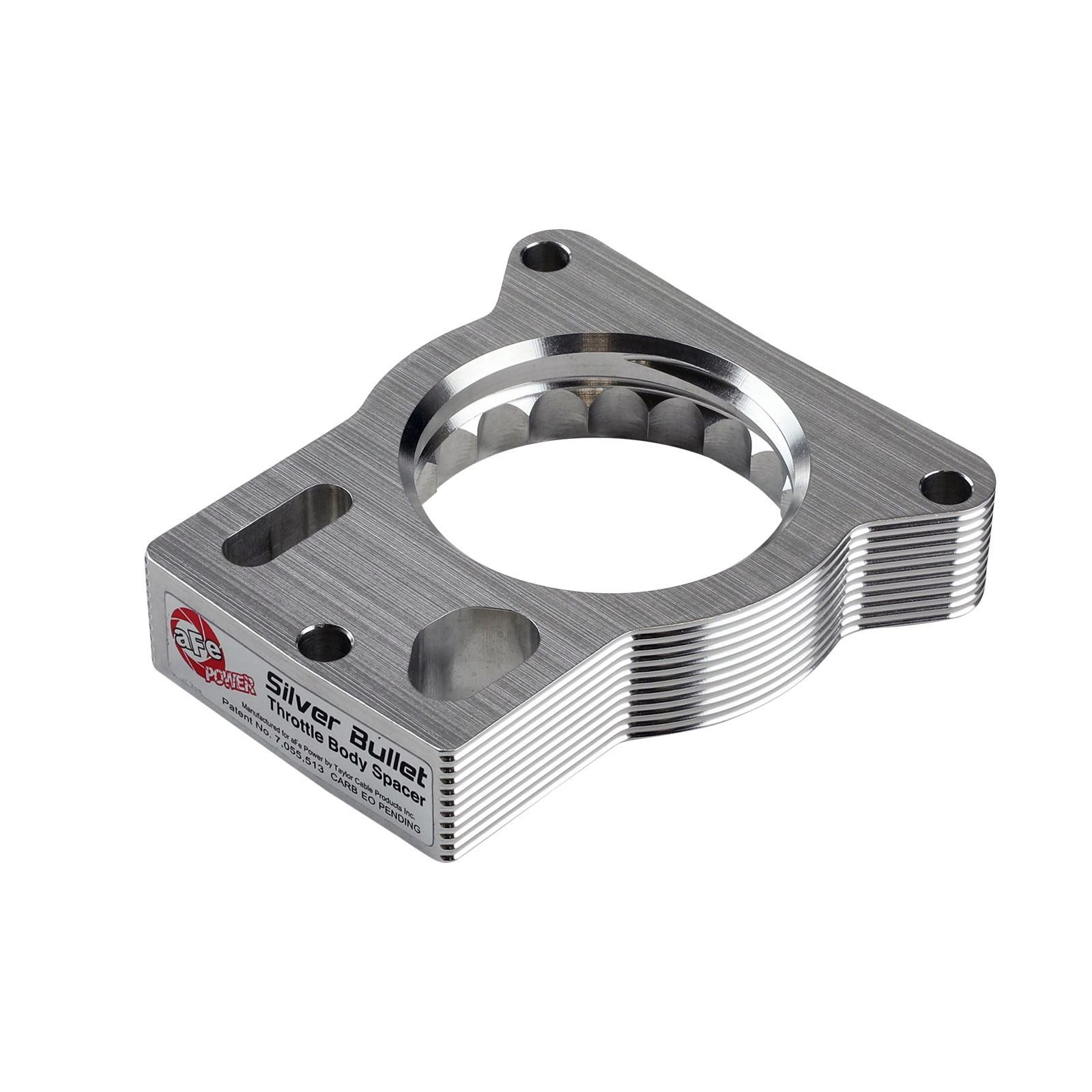 aFe Power AFE-46-34021 Silver Bullet Throttle Body Spacer Kit GM Trucks 2500/3500 96-00 V8-7.4L/01-07 V8-8.1L