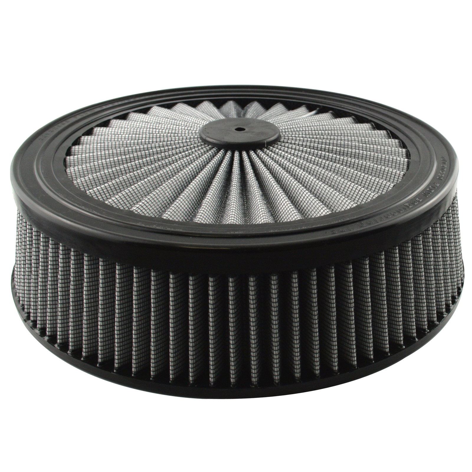 aFe Power AFE-18-31424 Magnum FLOW T.O.P. Universal Round Racing Air Filter w/ Pro DRY S Media 14 IN OD x 4 IN H