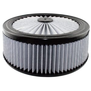aFe Power AFE-18-31425 Magnum FLOW T.O.P. Universal Round Racing Air Filter w/ Pro DRY S Media 14 IN OD x 5 IN H