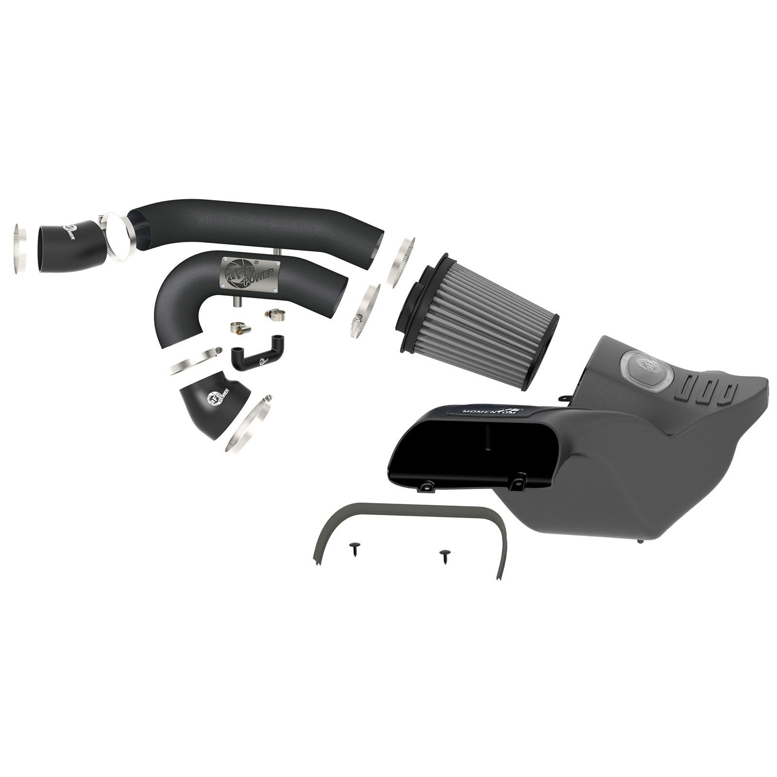 Momentum XP 'Alpha Raptor' Cold Air Intake System - Black Media