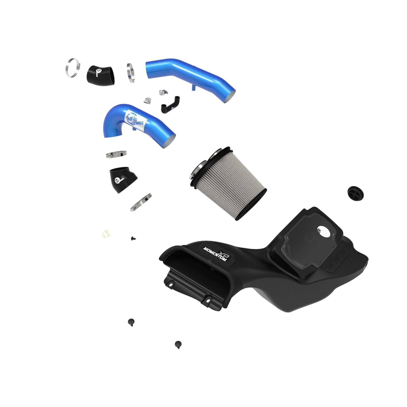 Momentum XP Cold Air Intake System - Blue w/ Pro DRY S Filter