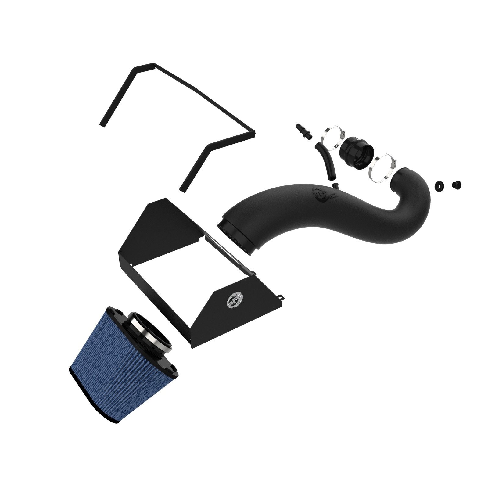 Rapid Induction Cold Air Intake System w/ Pro DRY S Filter