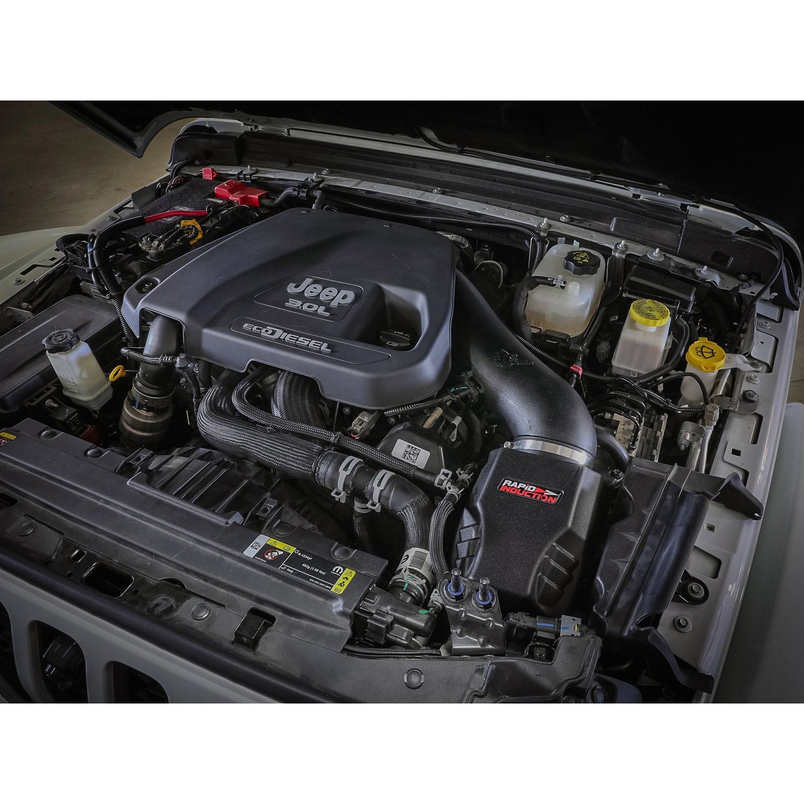 Rapid Induction Cold Air Intake System w/ Pro DRY S Filter