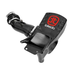 Takeda Black Series Momentum Carbon Fiber Cold Air Intake System w/Pro DRY S Filter - CLOSEOUT