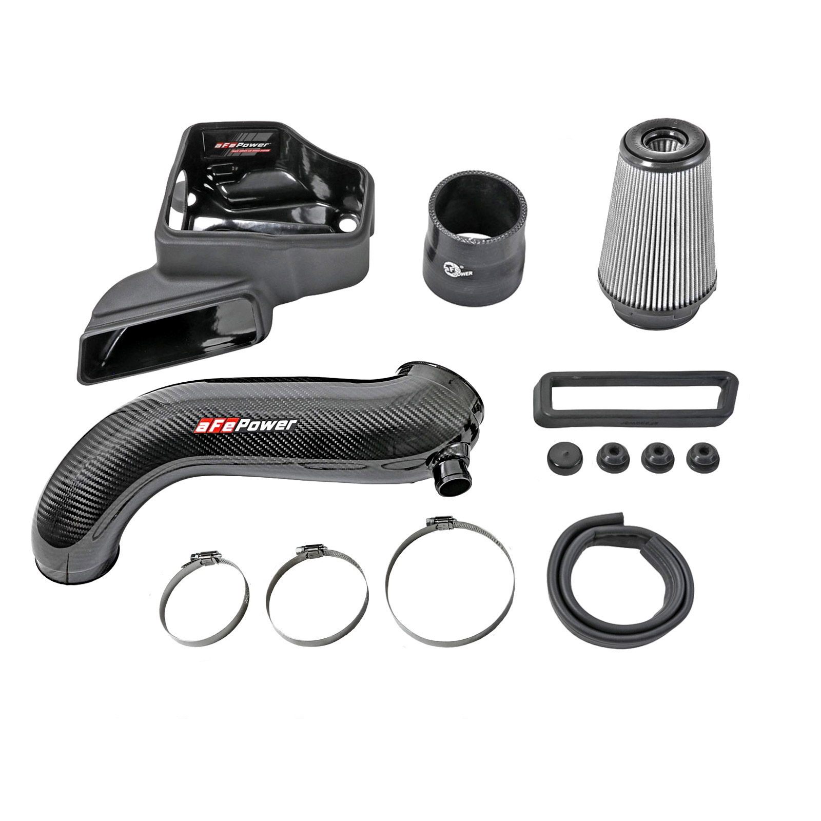 Track Series Carbon Fiber Cold Air Intake System w/ Pro DRY S Filter