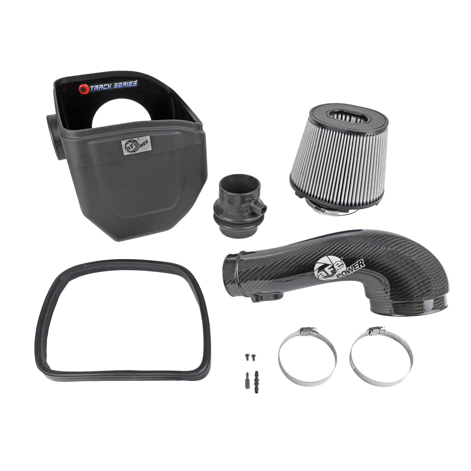 Track Series Carbon Fiber Cold Air Intake System w/ Pro DRY S Filter
