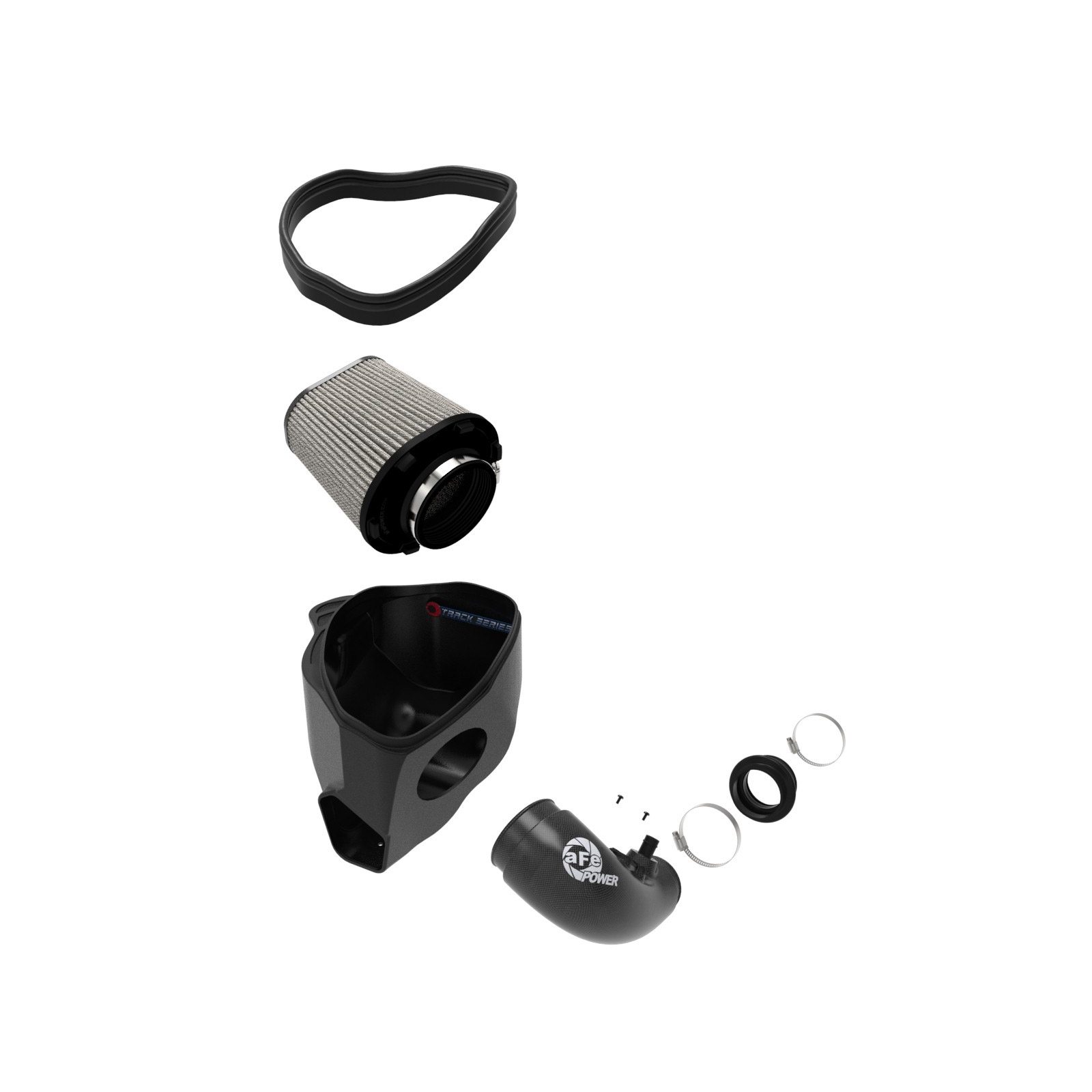 Track Series Carbon Fiber Cold Air Intake System w/ Pro DRY S Filter