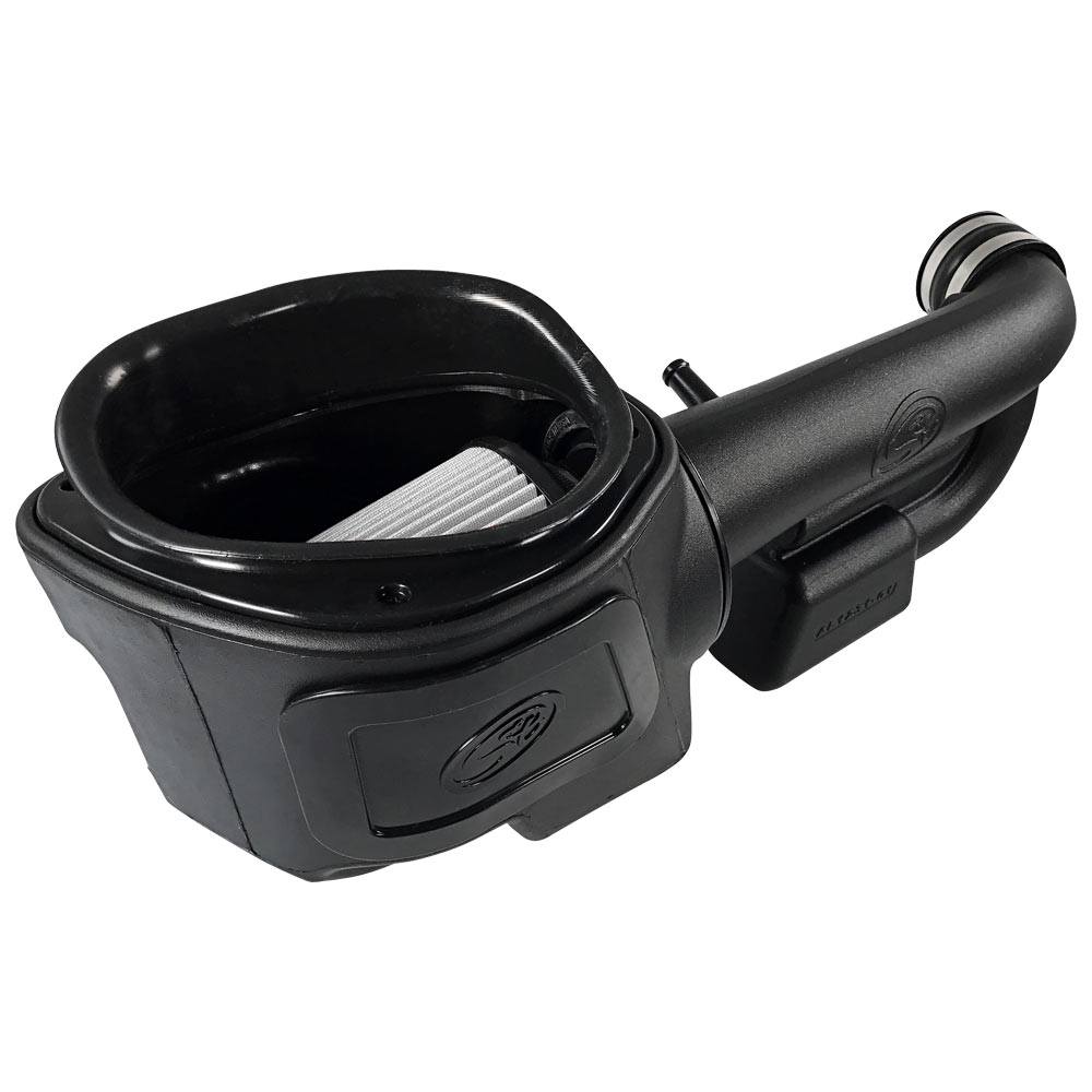 S&B Cold Air Intake For 12-18 Jeep Wrangler JK V6-3.6L Extendable White