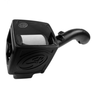 S&B 75-5061-1D Cold Air Intake For 09-13 Chevrolet Silverado/ Sierra 2500 3500 6.0L Dry Extendable White