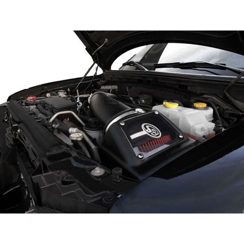 S&B Cold Air Intake For 10-16 Ford F150 V8-6.2L Raptor Extendable White