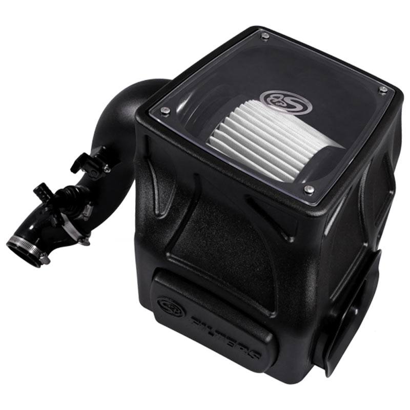S&B Cold Air Intake For 16-19 Chevrolet Colorado GMC Canyon 2.8L Duramax Extendable White