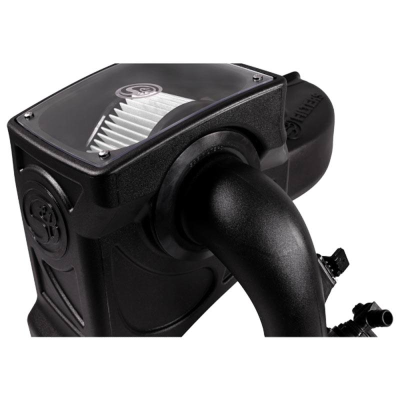 S&B Cold Air Intake For 16-19 Chevrolet Colorado GMC Canyon 2.8L Duramax Extendable White