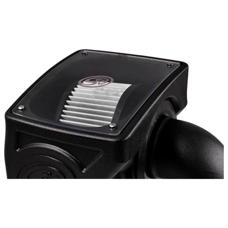 S&B Cold Air Intake For 16-19 Chevrolet Colorado GMC Canyon 2.8L Duramax Extendable White