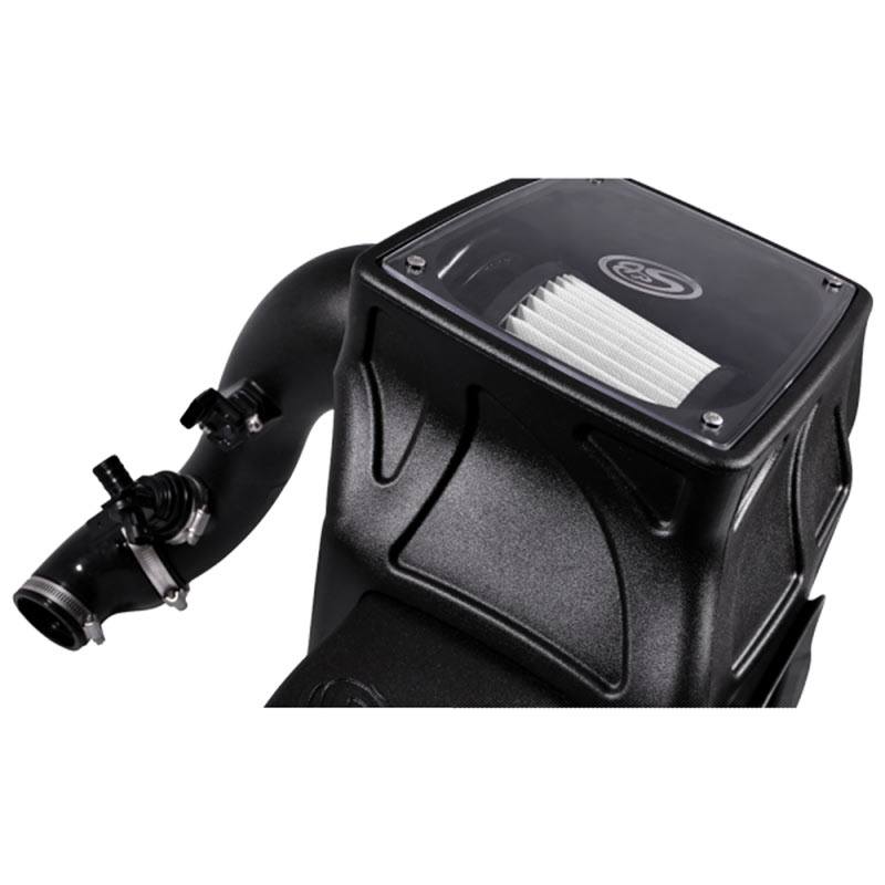S&B Cold Air Intake For 16-19 Chevrolet Colorado GMC Canyon 2.8L Duramax Extendable White