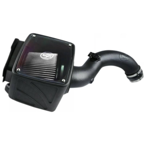 S&B 75-5101D Cold Air Intake For 01-04 Chevrolet Silverado GMC Sierra V8-6.6L LB7 Duramax Dry Extendable White