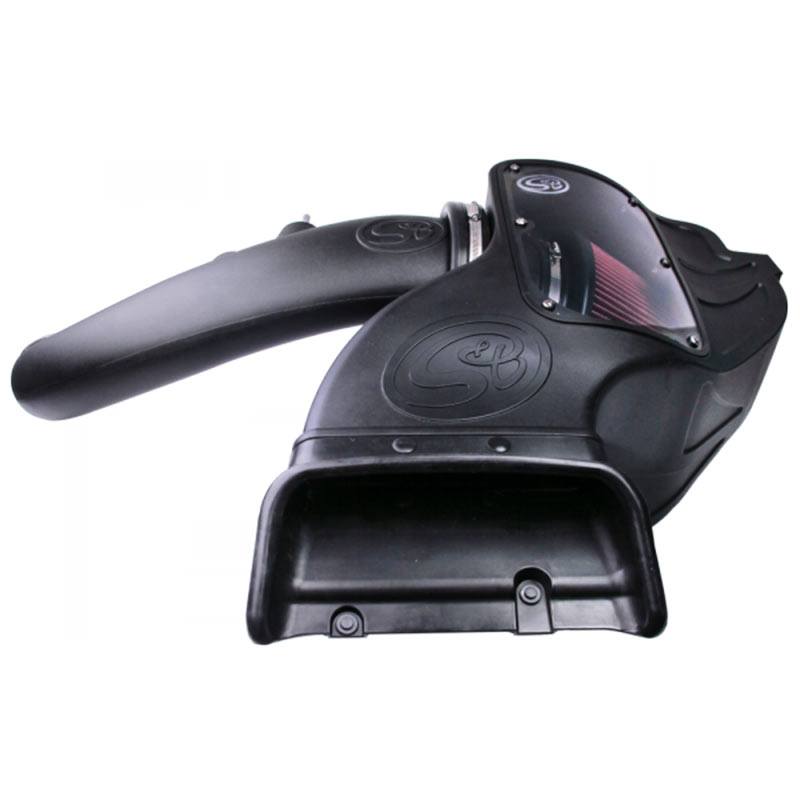 S&B Cold Air Intake For 2018-22 Ford F150 V8-5.0L Extendable White