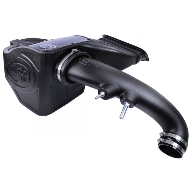 S&B Cold Air Intake For 2018-22 Ford F150 V8-5.0L Extendable White