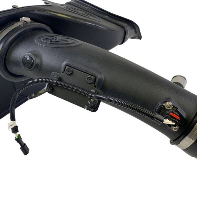 S&B Cold Air Intake For 18-19 Ford F150 3.0L Powerstroke Diesel Extendable White