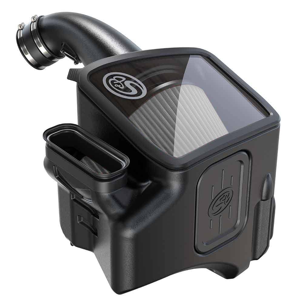 S&B 75-5136D Cold Air Intake For 20-21 Chevrolet Silverado GMC Sierra V8-6.6L L5P Duramax Dry Extendable