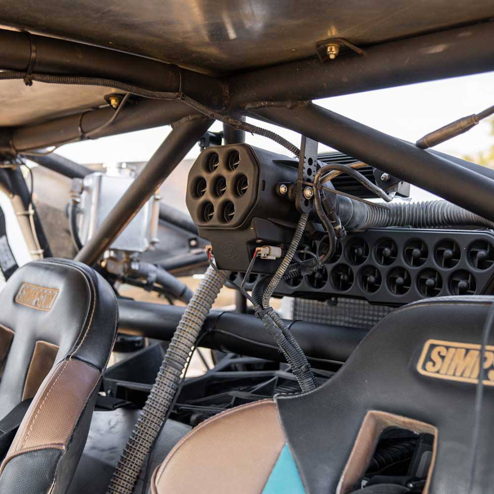 S&B 76-6001 Helmet Particle Separator