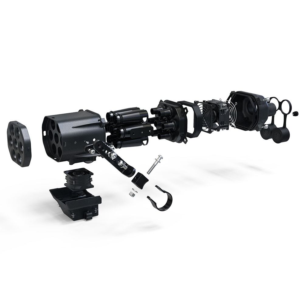 S&B 76-6001 Helmet Particle Separator