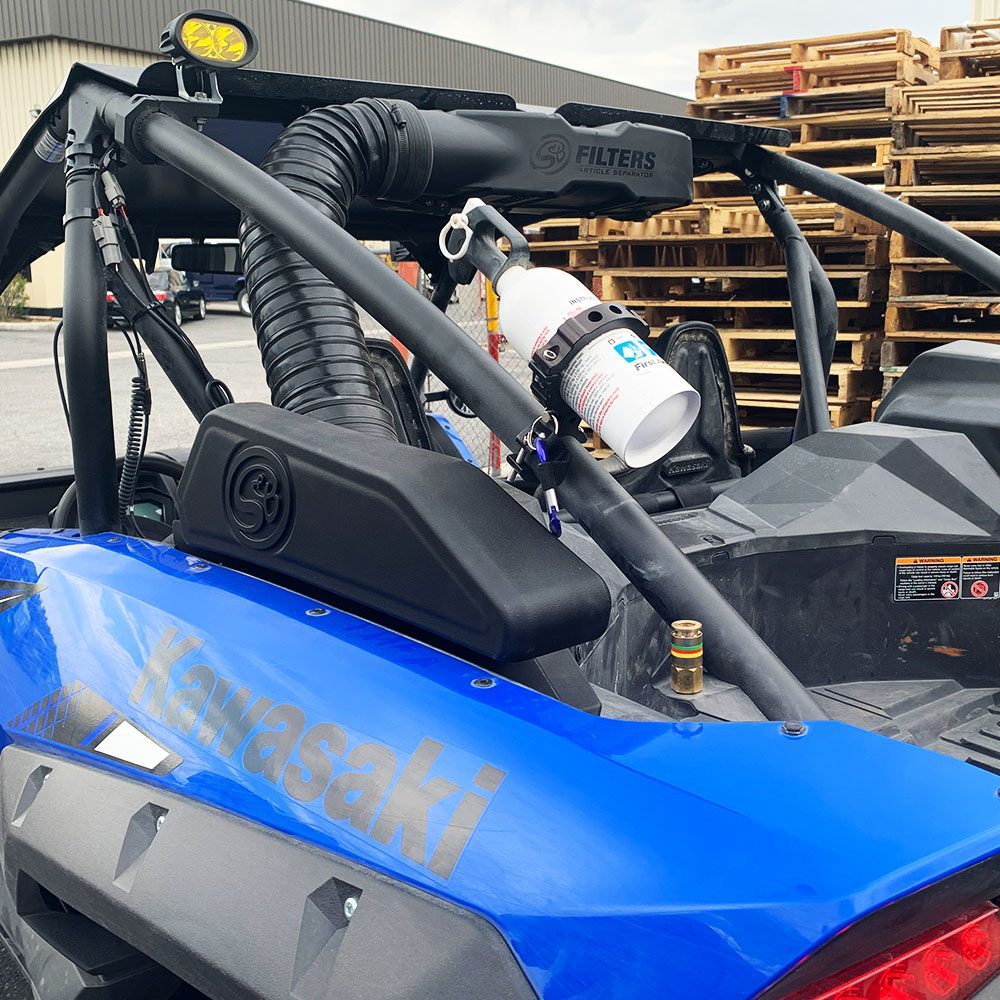 S&B 76-7015 Particle Separator 2 For 20-22 Kawasaki KRX 1000