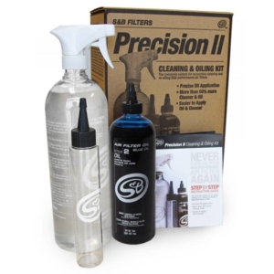 S&B 88-0009 Cleaning Kit For Precision II Cleaning and Oil Kit Blue Oil Oiled