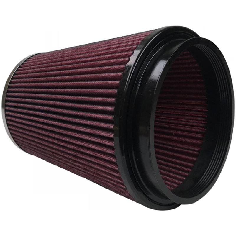 S&B KF-1001 Air Filter For Intake Kits 75-2514-4 Oiled Cotton Cleanable Red
