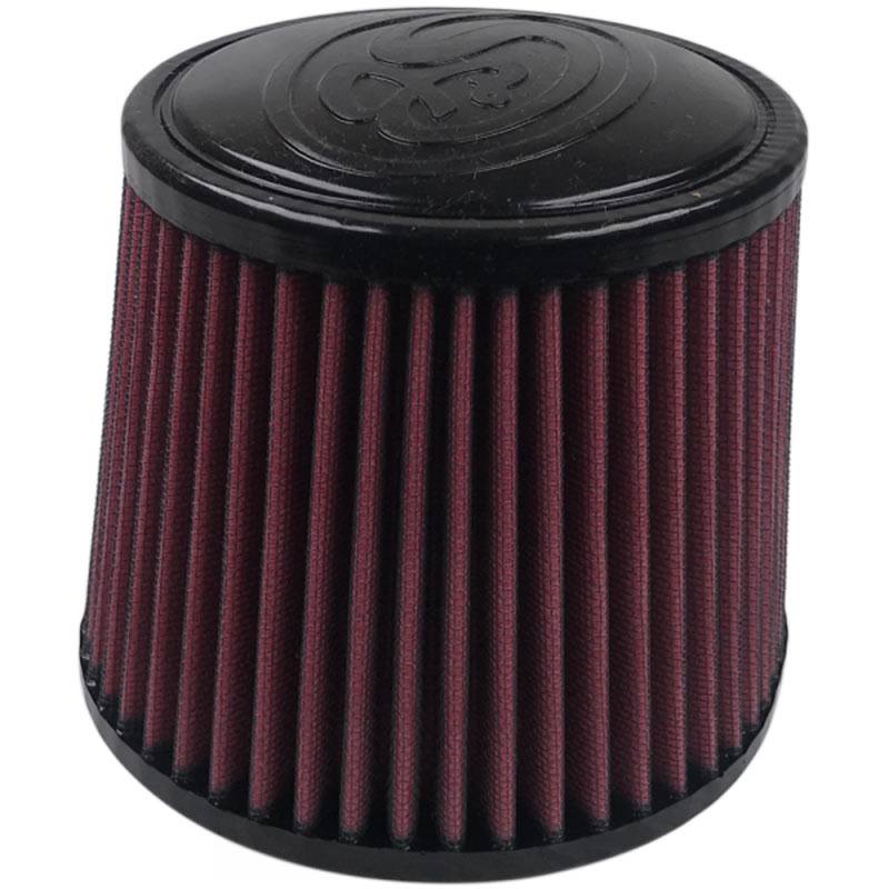 S&B KF-1019-1 Air Filter For Intake Kits 75-5004 Oiled Cotton Cleanable Red