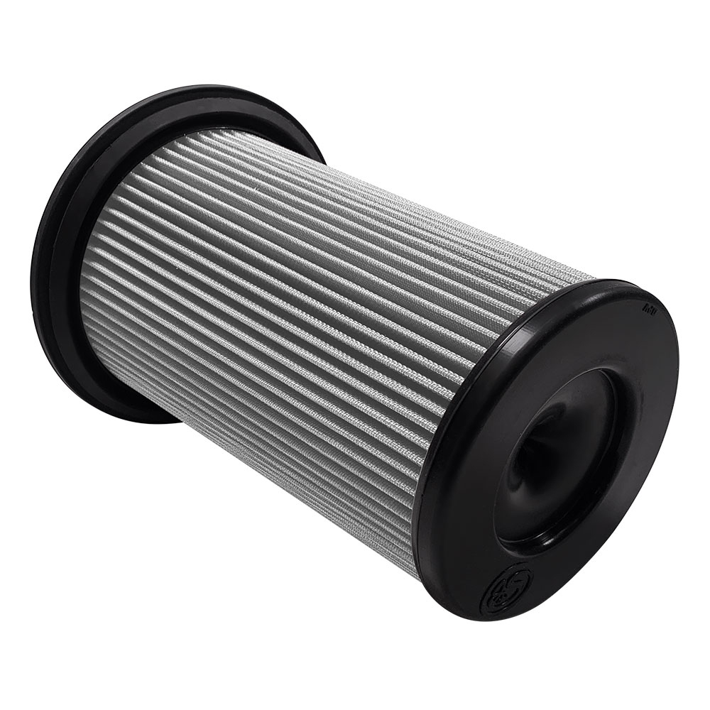 S&B KF-1077D Air Filter For Intake Kits 75-5137 / 75-5137D Dry Extendable White