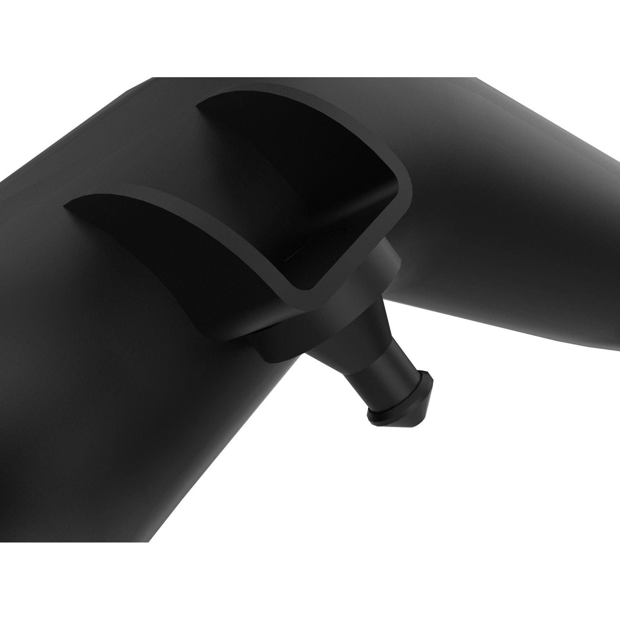 BladeRunner 2-1/2 IN Aluminum Hot Charge Pipe Black Ford F-150 Raptor 17-20 V6-3.5L (tt)