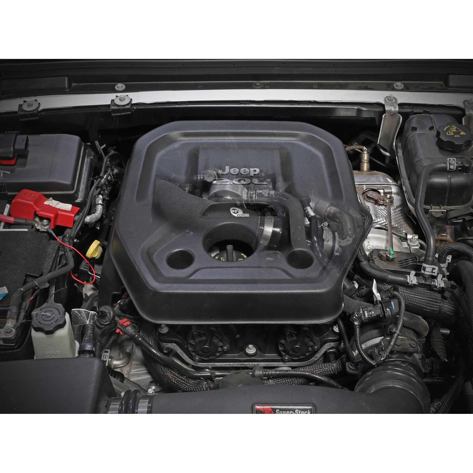 BladeRunner 2-1/2 IN Aluminum Hot Charge Pipe Black Jeep Wrangler (JL) 18-23 L4-2.0L (t)