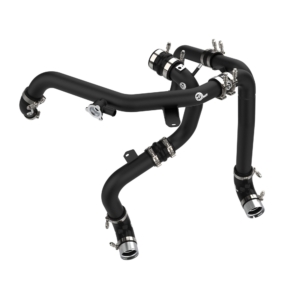 BladeRunner 2-1/4 IN & 2-3/4 IN Aluminum Hot and Cold Charge Pipe Kit Black Ford Bronco 21-23 V6-2.7L (tt)