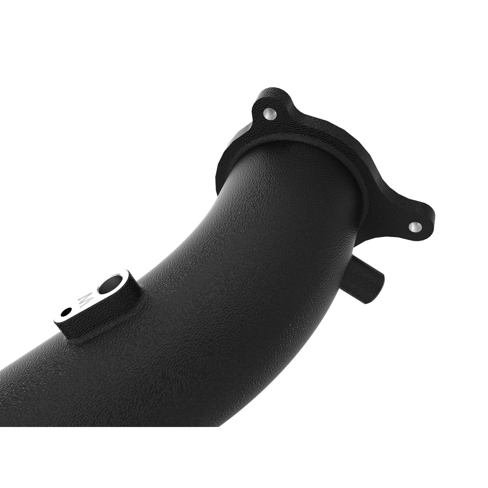 BladeRunner 2-3/4 IN Aluminum Hot Charge Pipe Black Toyota GR Supra (A90) 21-22 L4-2.0L (t)