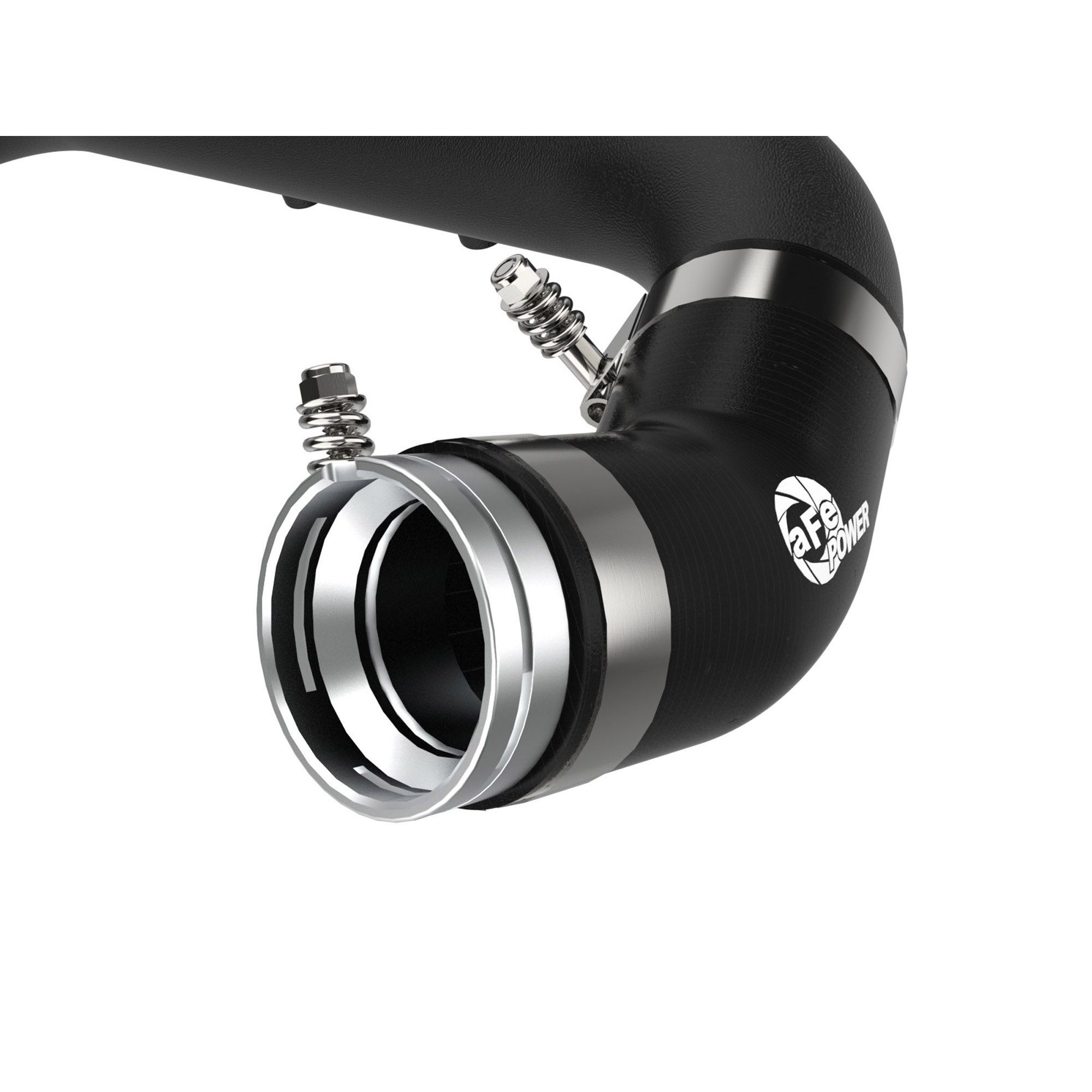 BladeRunner 2-3/4 IN Aluminum Hot Charge Pipe Black Toyota GR Supra (A90) 21-22 L4-2.0L (t)