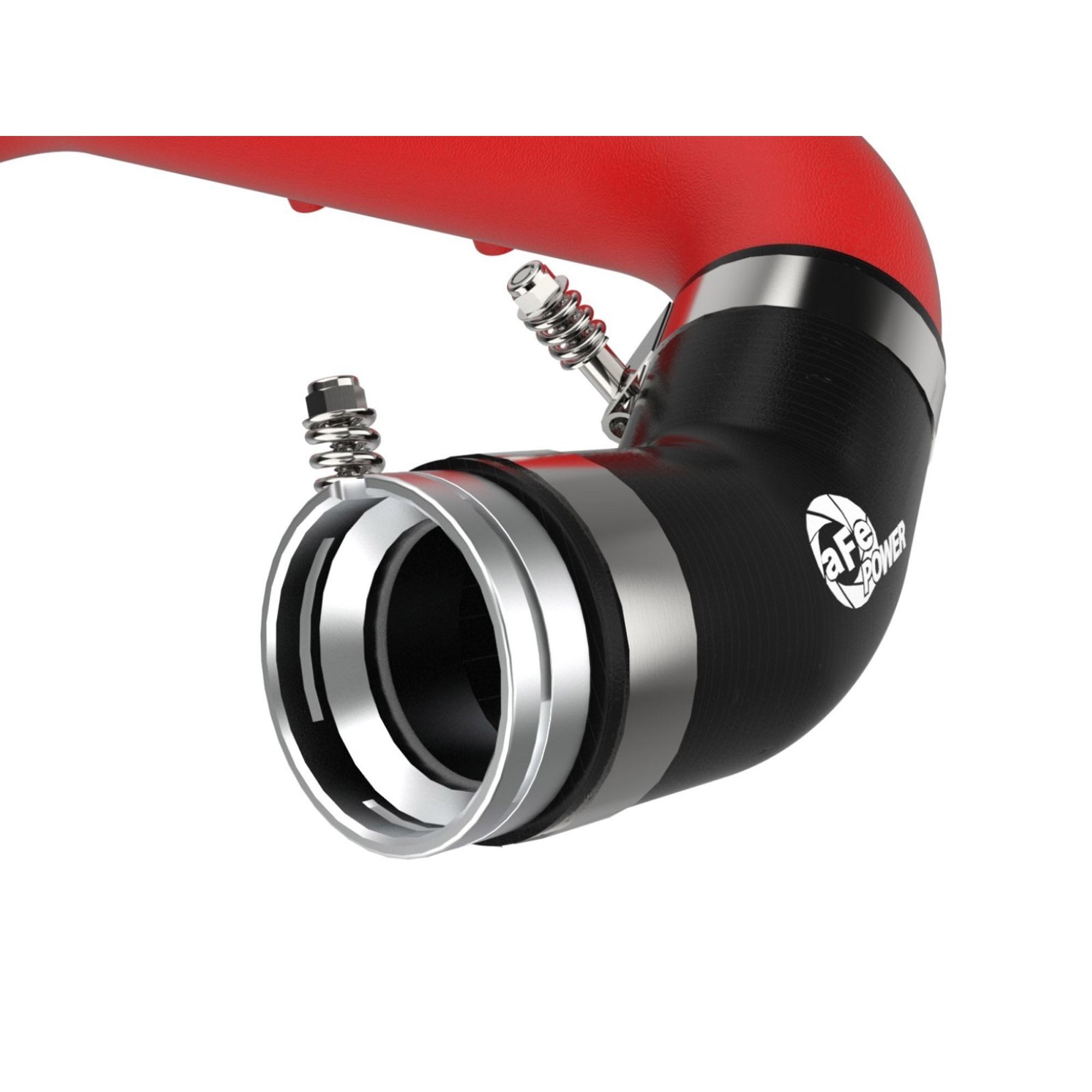 BladeRunner 2-3/4 IN Aluminum Hot Charge Pipe Red Toyota GR Supra (A90) 21-22 L4-2.0L (t)