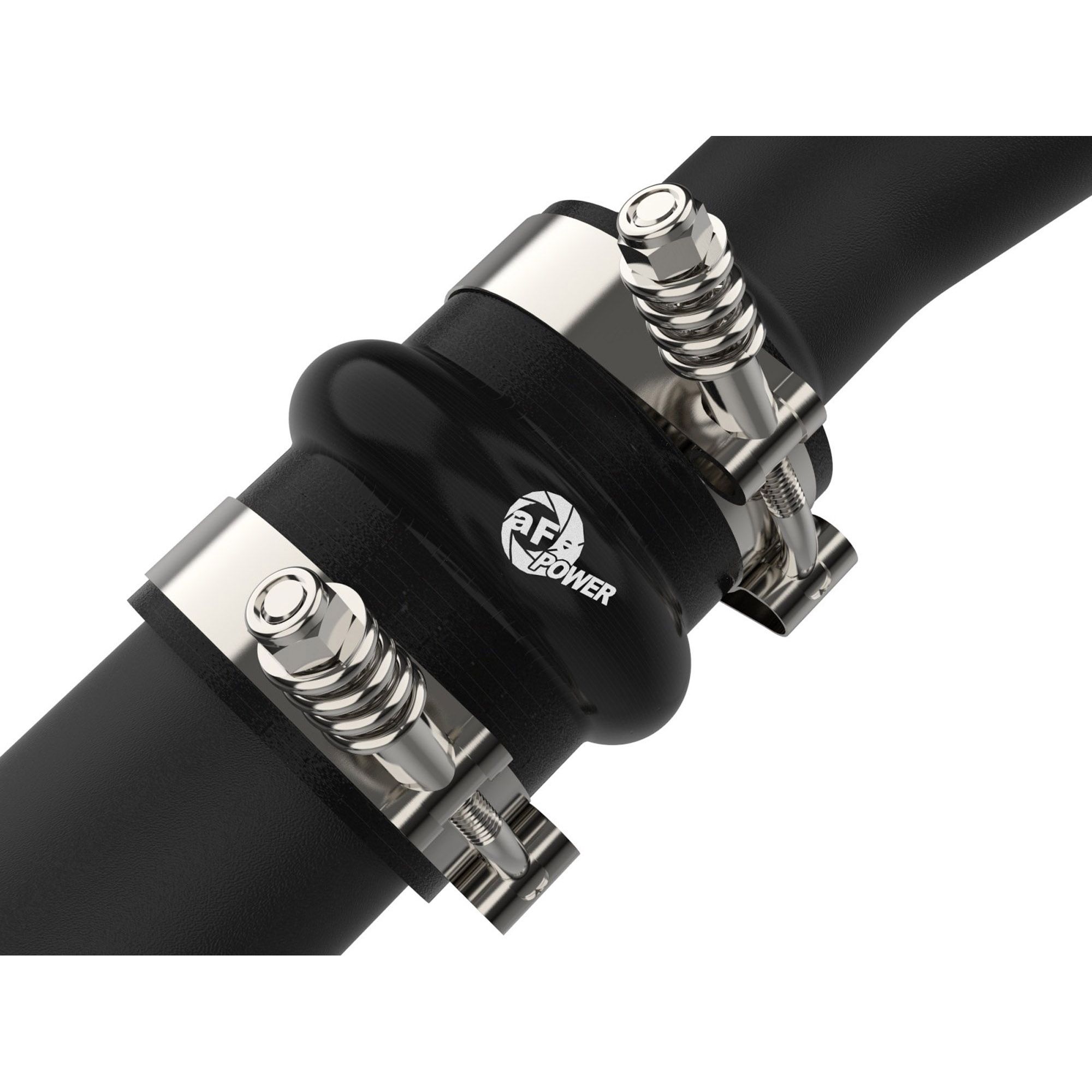 BladeRunner 2 IN to 2-1/2 IN Aluminum Hot Charge Pipe Black Ford F-150 21-23 V6-2.7L (tt)