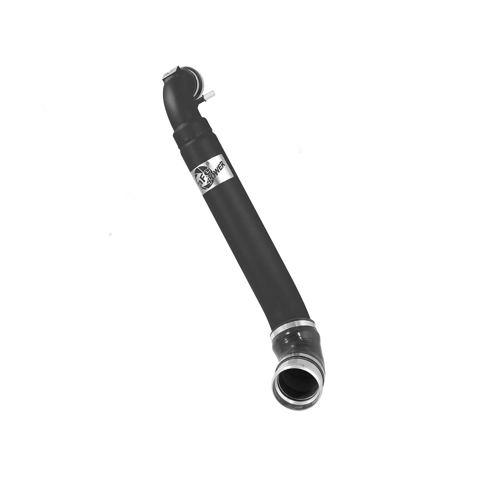 BladeRunner 3-1/2 IN to 3 IN Aluminum Cold Charge Pipe Black Ford F-150 15-19 V6-3.5L (tt)