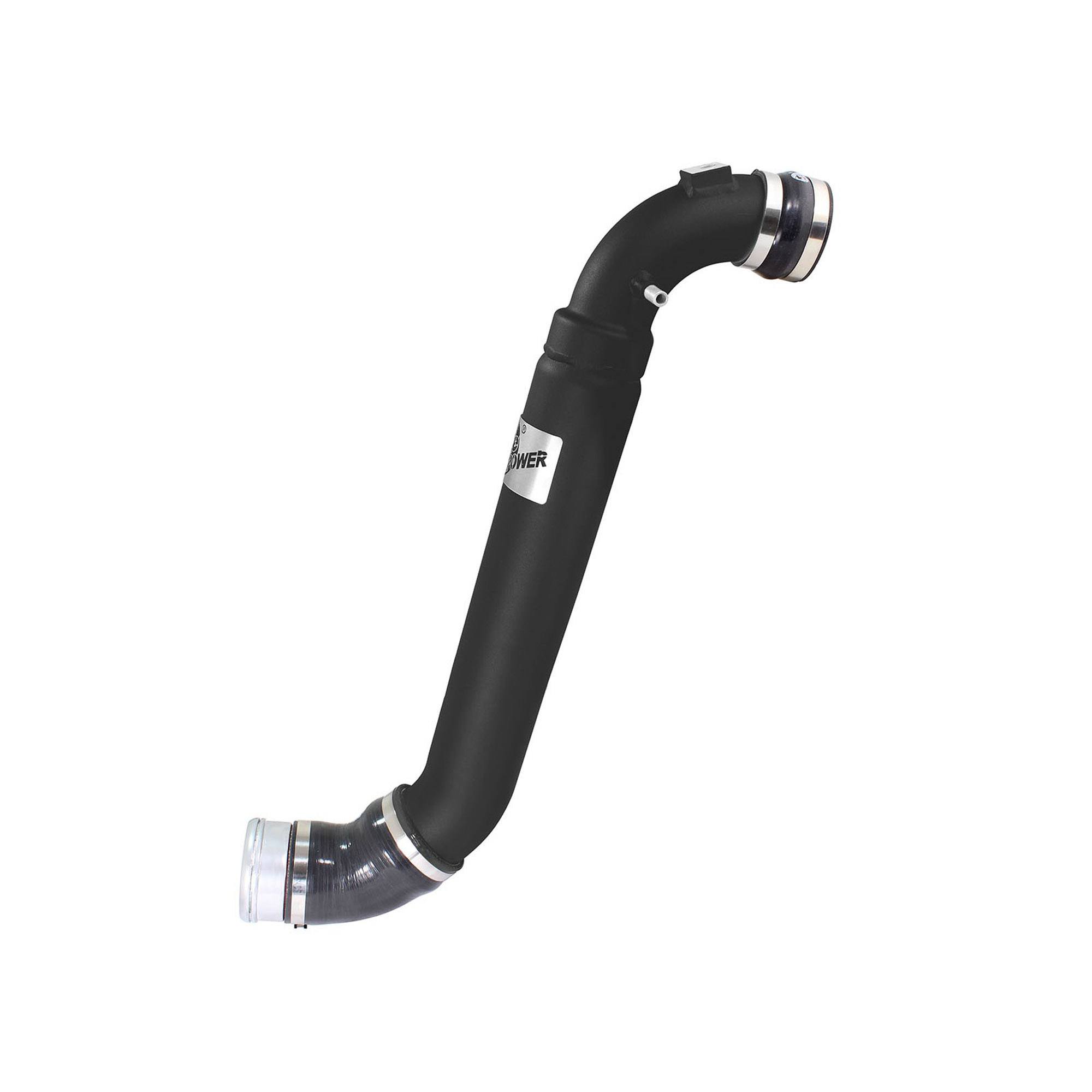 BladeRunner 3-1/2 IN to 3 IN Aluminum Cold Charge Pipe Black Ford F-150 15-19 V6-3.5L (tt)