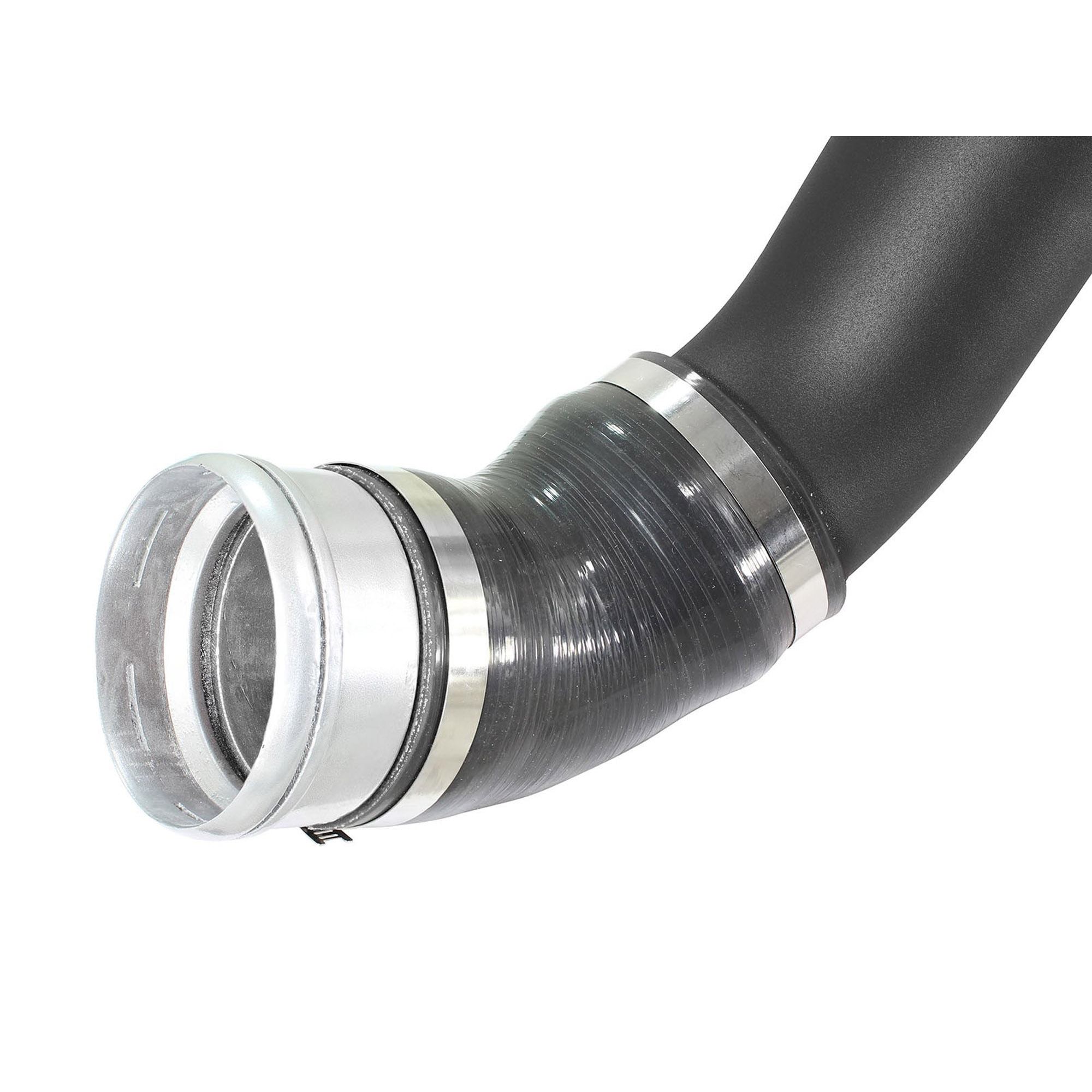 BladeRunner 3-1/2 IN to 3 IN Aluminum Cold Charge Pipe Black Ford F-150 15-19 V6-3.5L (tt)