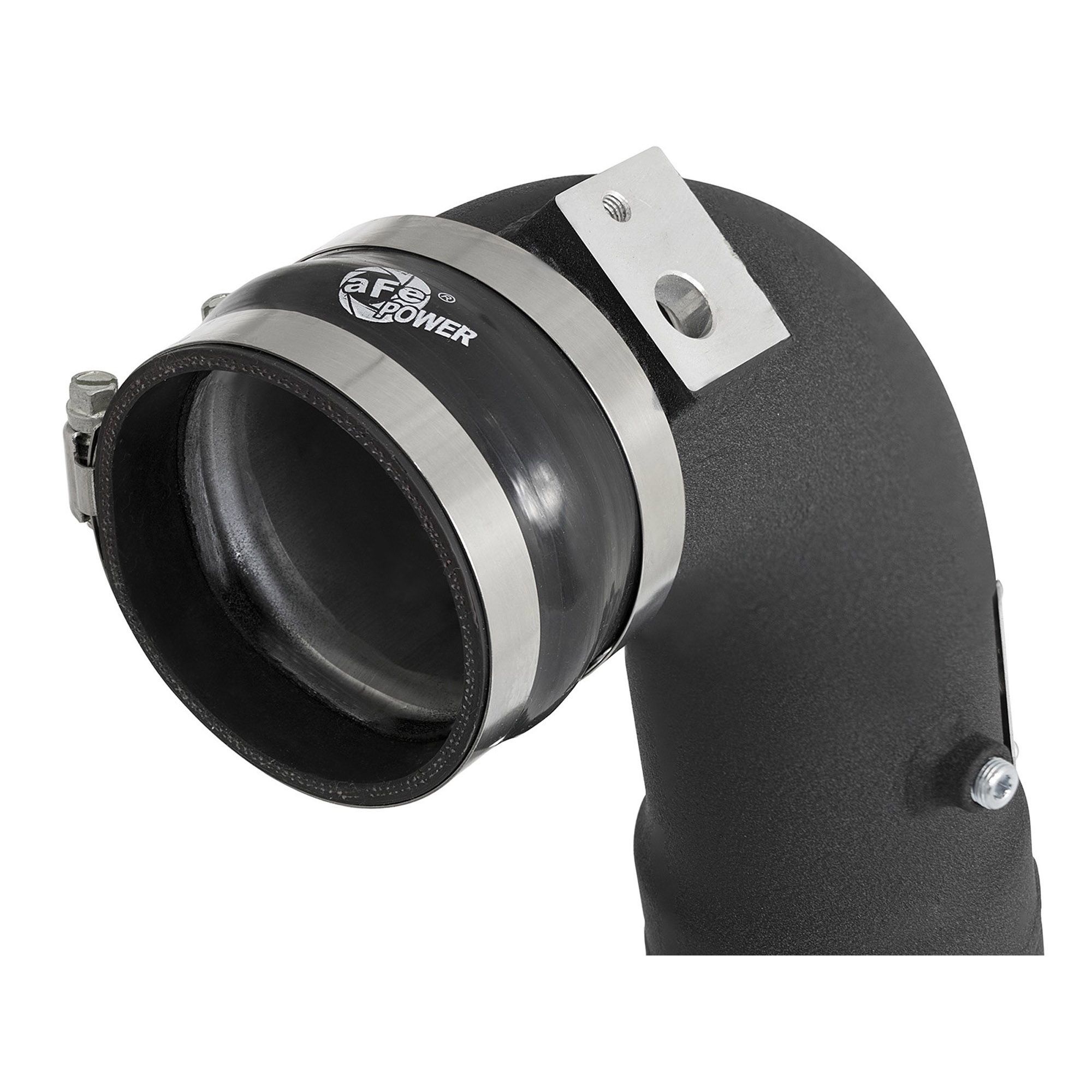 BladeRunner 3-1/2 IN to 3 IN Aluminum Cold Charge Pipe Black Ford F-150 Raptor 17-19 V6-3.5L (tt)