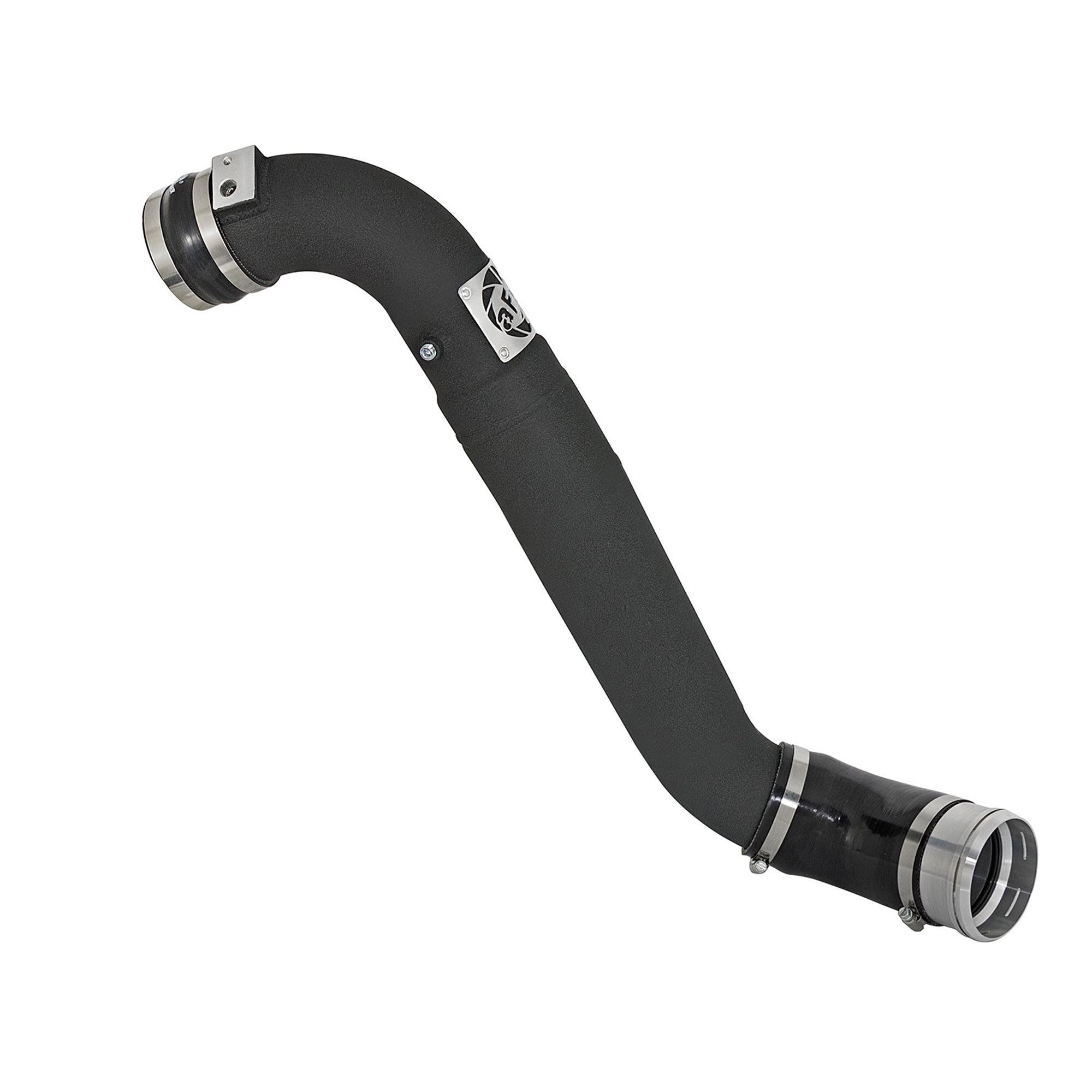 BladeRunner 3-1/2 IN to 3 IN Aluminum Cold Charge Pipe Black Ford F-150 Raptor 17-19 V6-3.5L (tt)