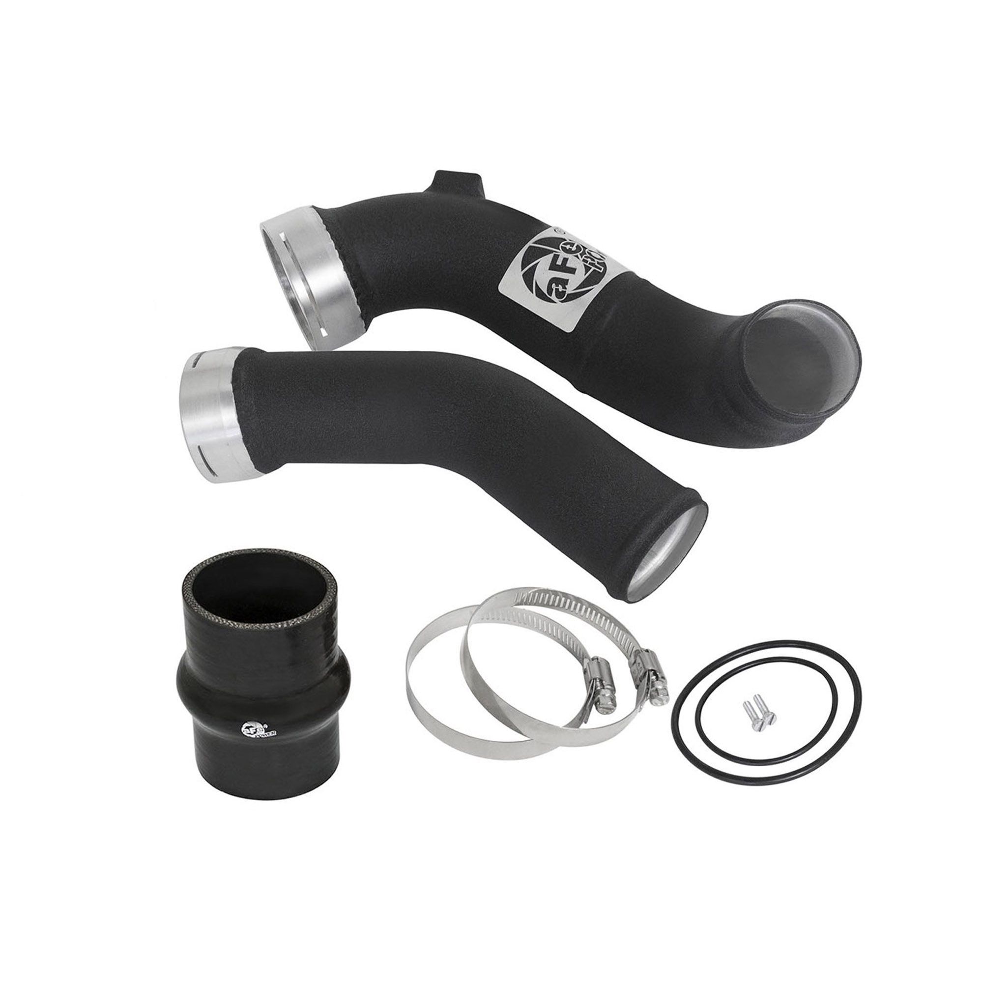 BladeRunner 3 IN Aluminum Cold Charge Pipe Black BMW 335i (F30) 12-15 / M235i (F22/23) 14-16 L6-3.0L (t) N55