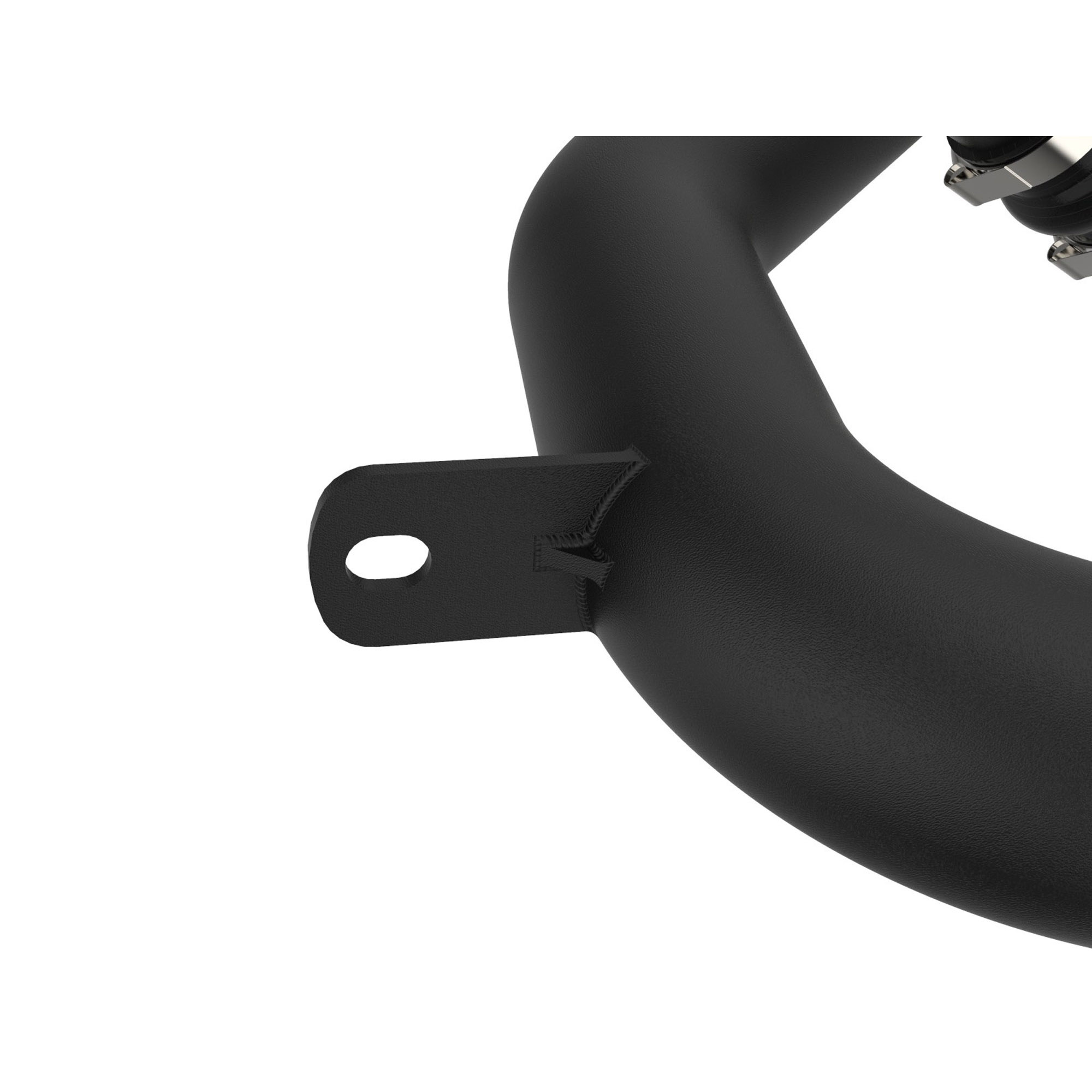 BladeRunner 3 IN Aluminum Cold Charge Pipe Black Ford Diesel Trucks 08-10 V8-6.4L (td)