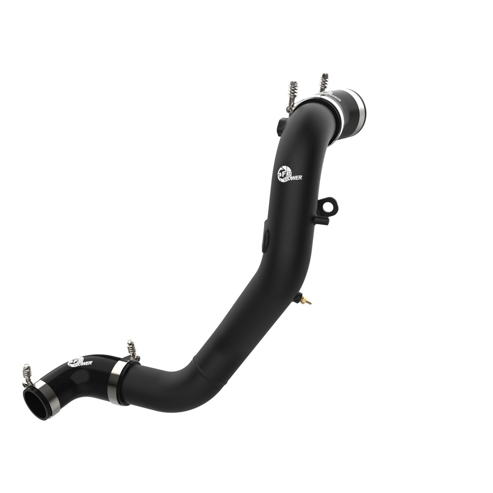 BladeRunner 3 IN Aluminum Cold Charge Pipe Black Kia Stinger 18-23 V6-3.3L (tt)