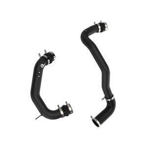 BladeRunner 3 IN Aluminum Hot and Cold Charge Pipe Kit Black Ford Diesel Trucks 08-10 V8-6.4L (td)